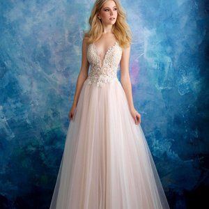 Allure #9557 Champ/Ivory/Nude Sz 10 NWT